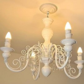  Lustre pendente provençal  4 lâmpadas