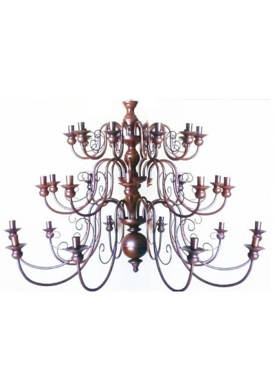 Lustre 30 lampadas  3 andares