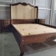 Cama madeira maciça com abas laterais