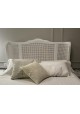   Cama King peseira alta palhinha
