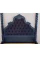Cama gótica com dossel madeira