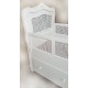 Cama provençal solteiro com grades 