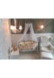  Acessorios iluminacao para quarto de bebe Menino príncipe:Lustre+ dossel.
