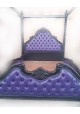 Cama gótica com dossel madeira